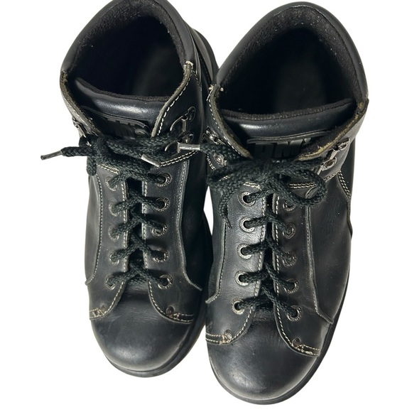 Dr. Martens Vintage 9010 Black Leather Chunky MensUS 13 UK 12 AW004 Made England - Picture 8 of 12
